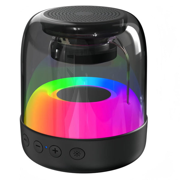 Wireless Portable Bluetooth Speaker with Lights Waterproof Stereo